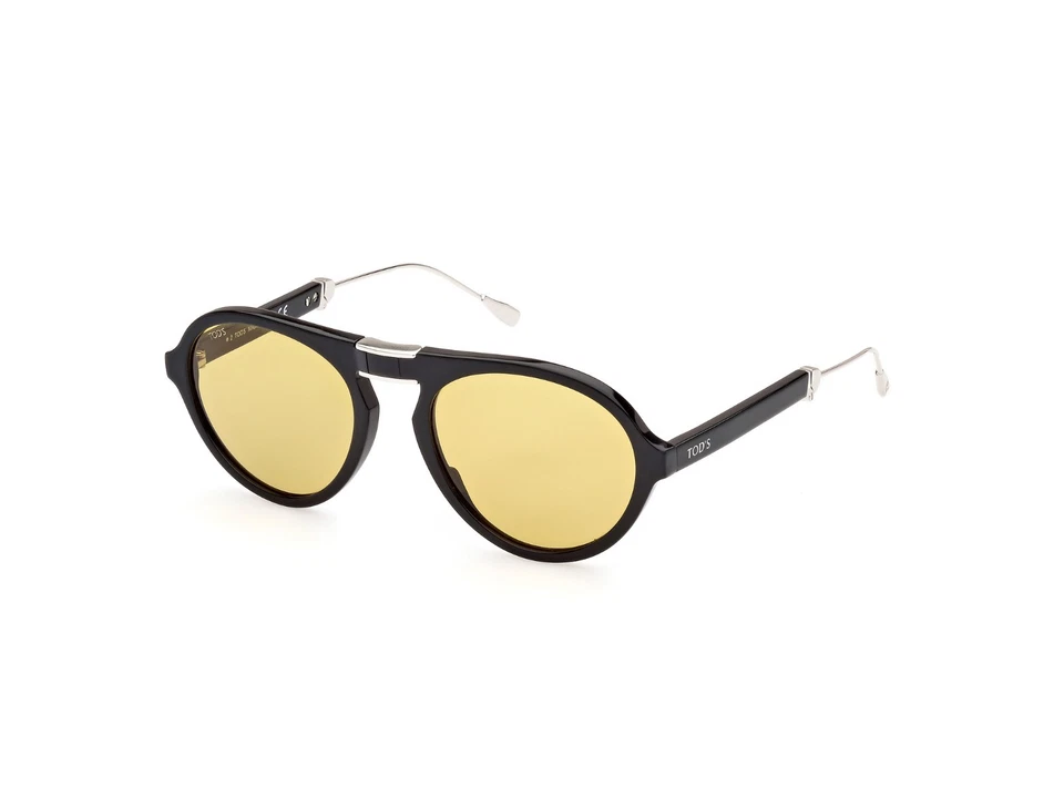 Gafas de sol Tod's TO309 01E marco de plástico aviador negro 52-19-145 Foto 2 de 4