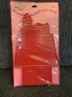 Tagliabiscotti vintage Hallmark Snoopy On Doghouse rosso NOS