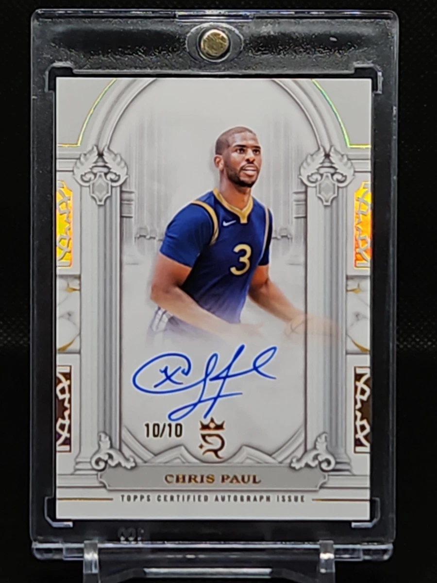 Chris Paul Basketball Autographed Sports Trading Cards
