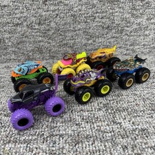 Lot Of 6 Hot Wheels 1:64 Scale Monster Trucks