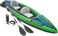 68306NP - Challenger K2 Kayak (With 86' Aluminum Oars, 68614), W/Cargo Net, Size