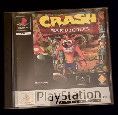 Crash Bandicoot Sony PlayStation 1, PS1, PSone, PSX, PS2 - Platinum - Komplett