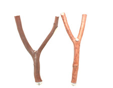 Manzanita Bird Perches 2 Pack Forked Multibranch w/ Hardware Custom