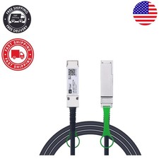 Passive 40Gb QSFP DAC Cable, IEEE Compliant - 1m Twinax for Modern Networks