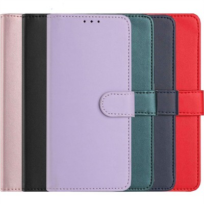 Für Oppo A17 A78 A58 A38 A60 Find X8 Reno 14 Handyhülle Leder Wallet Flip Cover