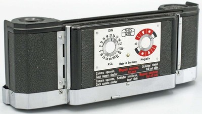 Zeiss Ikon Wechselmagazin - Rückwand - Magazin - für Contarex - chrom - (1)