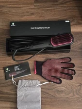 MicroPure S102 Hair Straightener Brush Double MCH + Ionic Generators 16 Settings