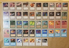 MTG Magic 4th Edition Lot of 47 RARE Cards (Condition Varies) Only One of Each!!