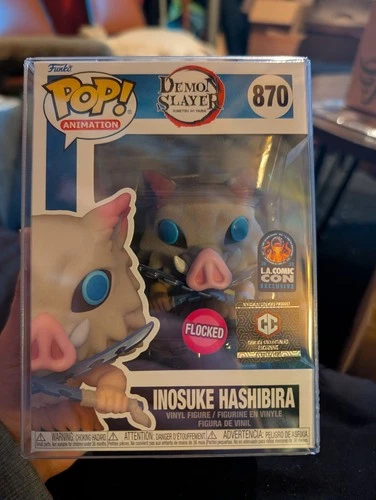 FUNKO POP! INOSUKE HASHIBIRA DEMON SLAYER #870 LACC COMIC CON EXCLUSIVE