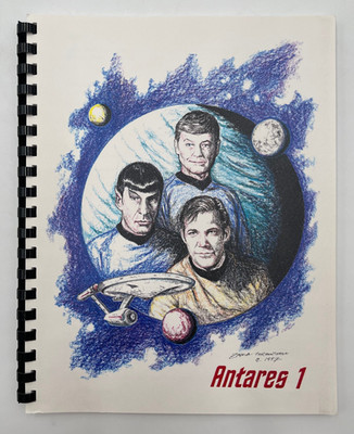 Star Trek The Original Series ''Antares'' #1 Gen Fanzine First Printing   1997