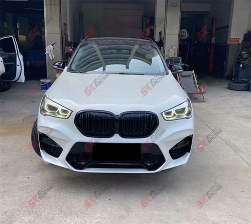 Fits BMW X1 F48 2016-22 Upgrades to X3M Front Rear Bumper Assembly Body Kits PP  - Bild 12 von 35