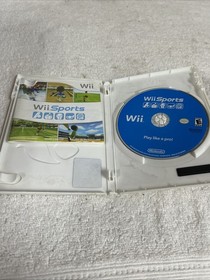 Wii Sports (Nintendo Wii) Game Disc - Nintendo Selects Case & Manual - Untested