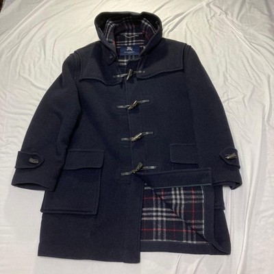 Burberrys ネイビー ウールダッフルコート 英国製 s-l400.jpg