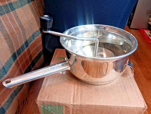 Vintage 7” Foley Food Mill No 101 Stainless Steel 2 QT Masher Ricer Strainer USA