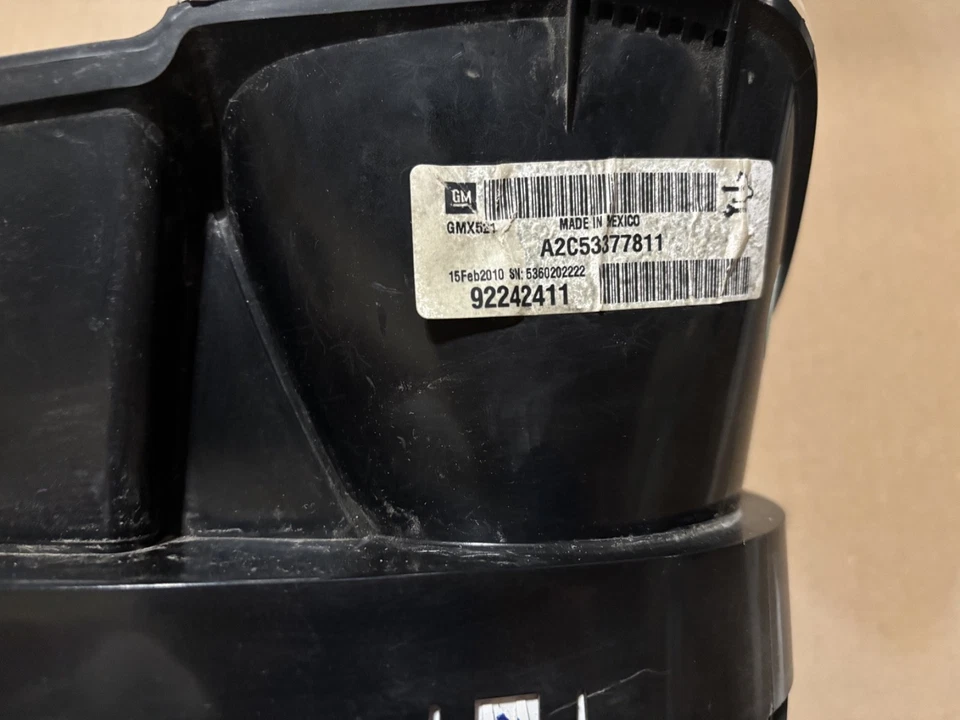 2010 CAMARO SPEEDOMETER OEM A2C53377811 - Image 4 of 4