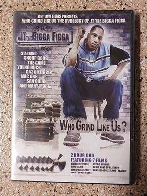 NEW SEALED - JT Bigga Figga - Who Grind Like Us? DVD Rare - 2 Hours/7 Films