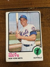 1973 Topps Willie Mays #50 • Mets • Poor • Estate Sale • B