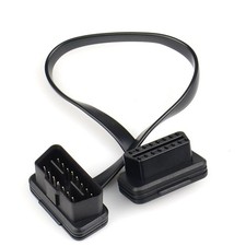 OBD2 Extension Cable 16Pin Male to Female 8Core 30cm/60cm/100cm Car