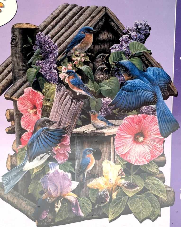 Brocas y piezas 650 piezas. Rompecabezas en forma House of Blues Cobane 20" x 27" NUEVO SELLADO Foto 2 de 4