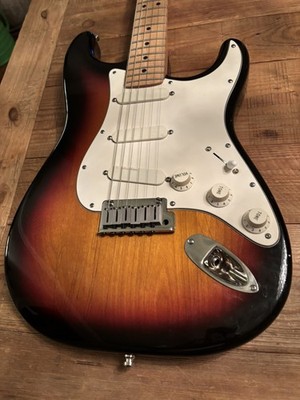 1989 Fender Strat Plus Dx Sunburst SPLIT NUT Lace Sensors Wilkinson Schallers