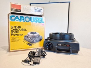 Repaired Kodak Carousel 650H Slide Projector Fully Functional