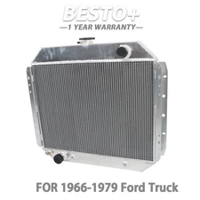 4ROW RADIATOR FOR 1966-1979 Ford F-100/F-150/F-250 F-350 PICKUP TRUCK L6,V8