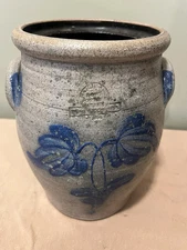 Vintage Rowe Pottery Works Stoneware Crock Cambridge Wis 1984