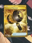 Enhanced Hammer Pokemon SV Twilight Masquerade 224/167 Hyper Rare Gold NM