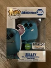 Funko Pop Disney Pixar Monsters 385 Sulley Flocked Amazon Exclusive