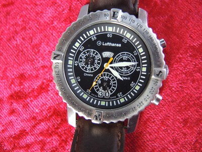 Lufthansa Chronograph Quarz, Swiss Made