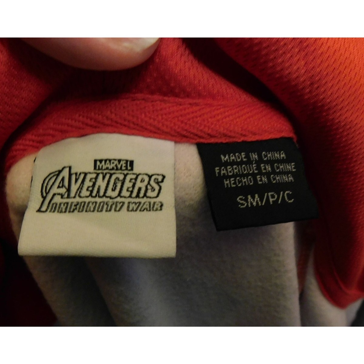 Marvel Avengers Infinity War Iron Spiderman Hoodie View 3