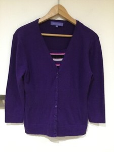 cardigan with attached top