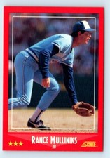 1988 Score Rance Mulliniks Toronto Blue Jays #235