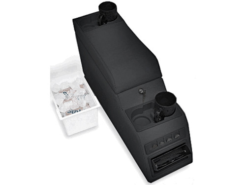 Console centrale mega noire pour Jeep Wrangler YJ et CJ