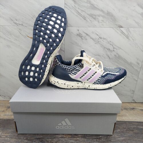 Adidas Ultraboost 5.0 DNA Running Lilac White Shoes GV8736 Women's Size 6.5 - Picture 1 of 11