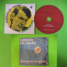 CD FABRIZIO DE ANDRE' Il Pescatore/Una storia sbagliata CARD SLEEVE no lp (XI6)