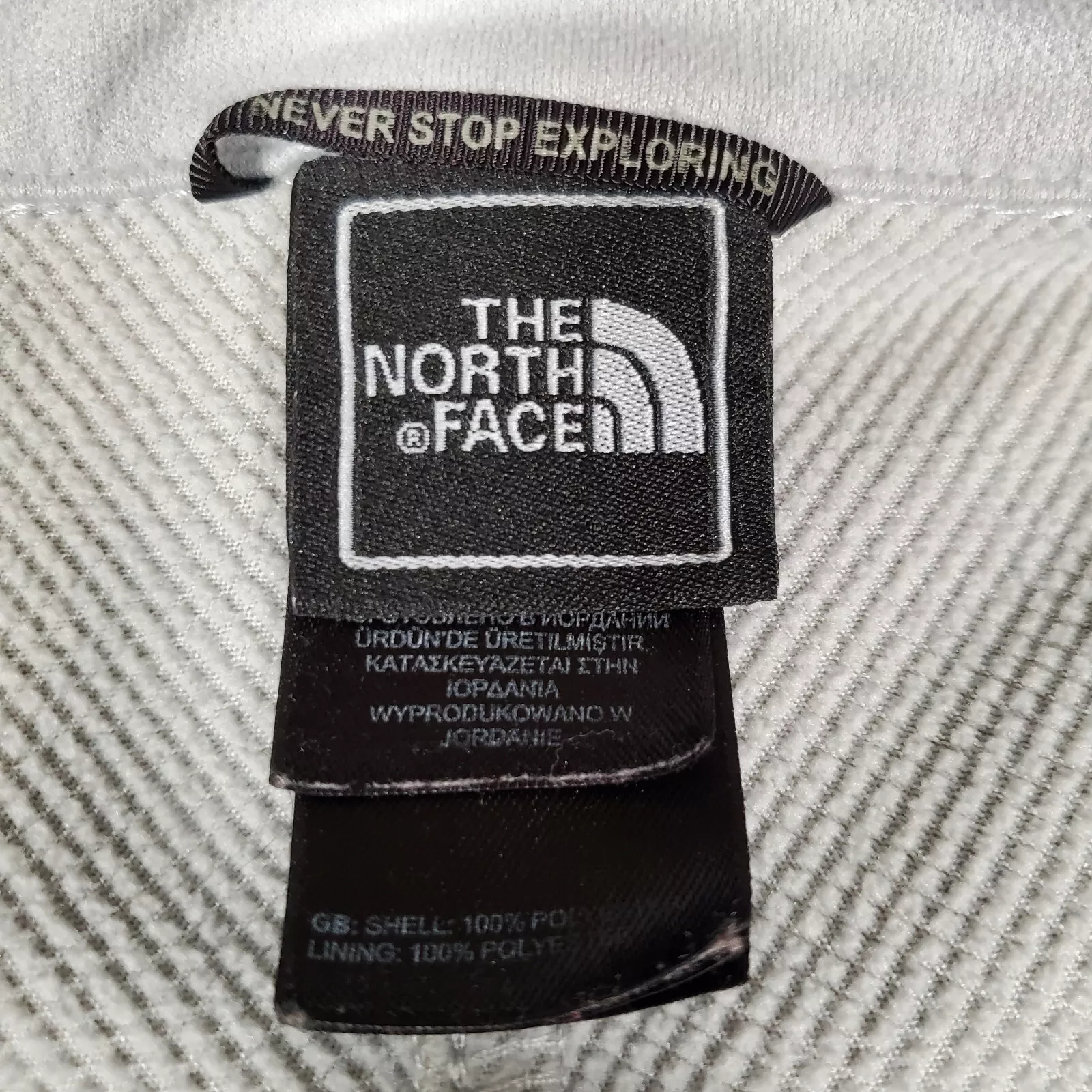 north-face canyonwall fleece full zip waffle lined jacket