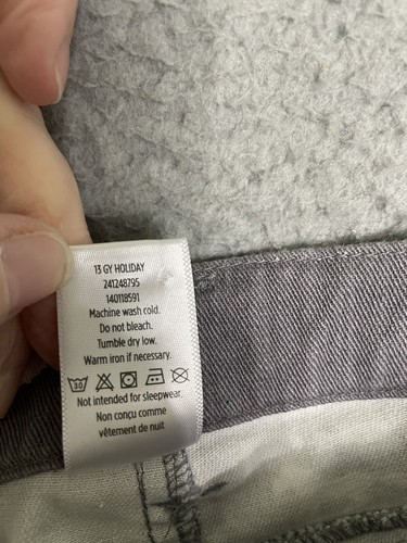 Gymboree Jeans Gray with Horse Print Size 10 girls adjustable waist pants - Picture 4 of 8