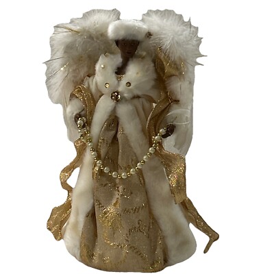 Vintage Dan Dee Collector s Choice African American Angel Tree Topper