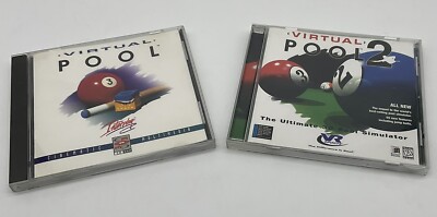 Virtual Pool 1 + Virtual Pool 2 PC 1998 Vintage
