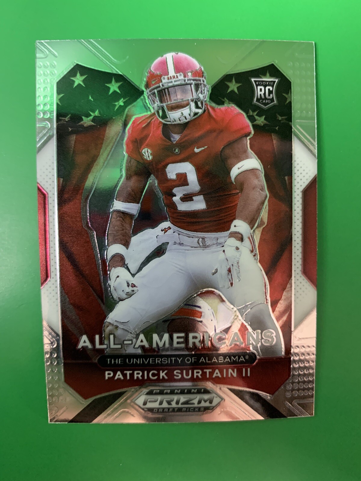 2021 Panini Prizm Draft Picks - All-American #199 Patrick Surtain II (RC)