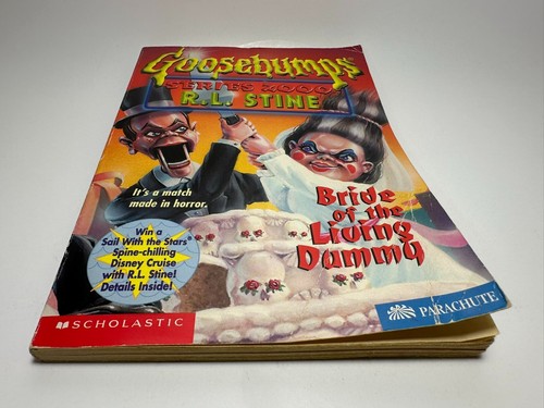 1st Print #2 Bride of the Living Dummy Series 2000 Goosebumps Book R.L. Stine - Picture 11 of 23