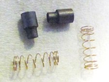 P-340-013 + P-340-014 SET SPAZZOLE E MOLLE MOTORE LIMA NUOVO SCALA HO DI AHM & LIMA