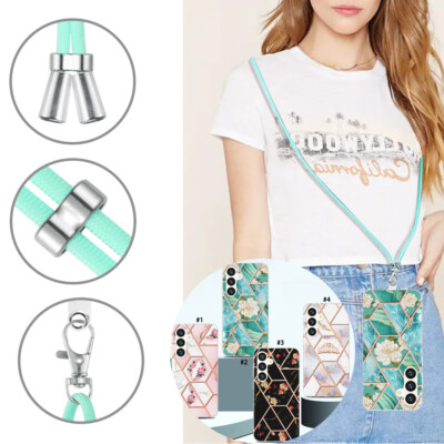 For Samsung Galaxy A34 A54 A14 A23 A82 A13 A73 Shockproof  Phone Case W/ Lanyard