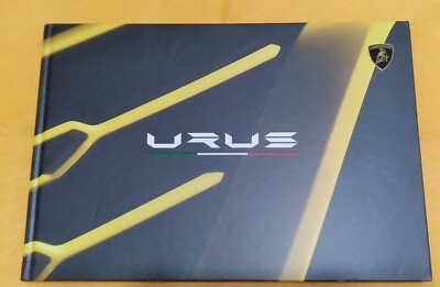 2019 Lamborghini Urus Sales Brochure, Catalog, 95-Page Hardback 