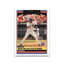 Jose Reyes 2006 Topps Updates & Highlights #UH178 New York Mets Baseball Card NM