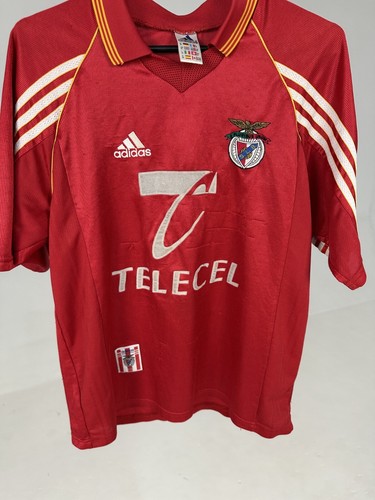 Benfica 1998-1999 home Adidas Jersey Soccer Shirt Size M - Picture 8 of 14