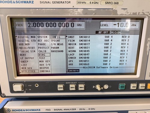Rohde & Schwarz SMIQ06B, vector signal generator, 300 kHz to 6.4GHz - Picture 4 of 5
