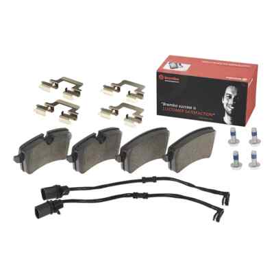 Brake pad set BREMBO incl. wear warning contact P85075 AUTODOC