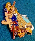 ONLINE 2017 ICELAND PINUP GIRL SERIES SEXY BLONDE VIKING Hard Rock Cafe PIN LE